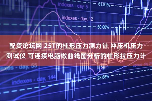 配资论坛网 25T的柱形压力测力计 冲压机压力测试仪 可连接电脑做曲线图分析的柱形拉压力计