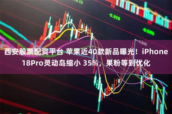 西安股票配资平台 苹果近40款新品曝光！iPhone18Pro灵动岛缩小 35%，果粉等到优化